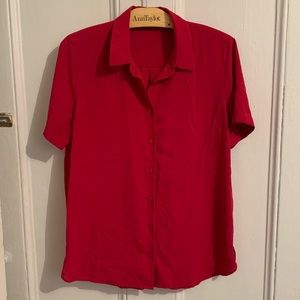 Hot Pink Uniqlo button down